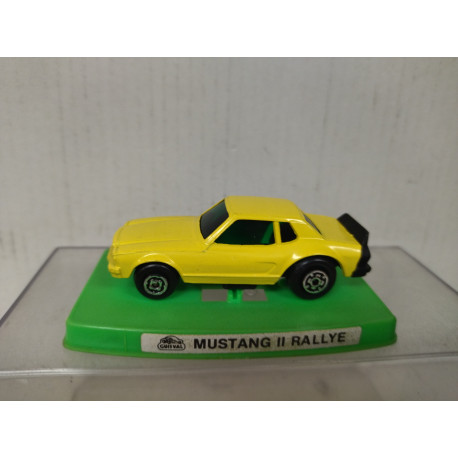 FORD MUSTANG II YELLOW RALLYE apx 1:64 GUISVAL VINTAGE BOX PEANA ROTA