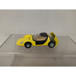 ALFA ROMEO 1600 SCARABEO AMARILLO/NEGRO (2) 1:64 GUISVAL NO BOX