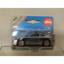 PORSCHE 911 CARRERA POLIZEI 1:55/apx 1:64 SIKU 1416 BOX