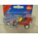 TRIKE MOTO RED 1:55/apx 1:64 SIKU 1417 BOX
