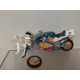 HONDA NSR 500 ALEX CRIVILLE MOTO/BIKE apx 1:64 GUISVAL NO BOX DEFECT/RUEDA ROTA