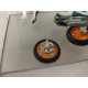 HONDA NSR 500 ALEX CRIVILLE MOTO/BIKE apx 1:64 GUISVAL NO BOX DEFECT/RUEDA ROTA