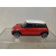 MINI COOPER RED/WHITE 1:43 BBURAGO NO BOX