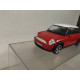 MINI COOPER RED/WHITE 1:43 BBURAGO NO BOX