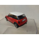 MINI COOPER RED/WHITE 1:43 BBURAGO NO BOX