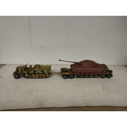 Sd.kfz.9 FAMO 18t + REMOLQUE + TANK WW2 1:72 ALTAYA IXO NO BOX SUCIO