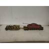 Sd.kfz.9 FAMO 18t + REMOLQUE + TANK WW2 1:72 ALTAYA IXO NO BOX SUCIO