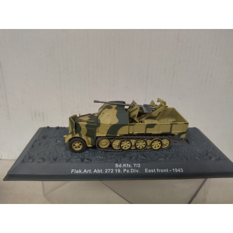 Sd.kfz.7/2 1943 19 Pz.Div. EAST FRONT USSR GERMANY WW 2 1:72 ALTAYA IXO