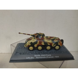Sd.kfz.234/2 PUMA 1944 2 Pz Div NORMANDIE WW 2 1:72 ALTAYA IXO