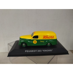 PEUGEOT 203 KNORR FURGONETAS ANTAÑO 1:43 ALTAYA IXO