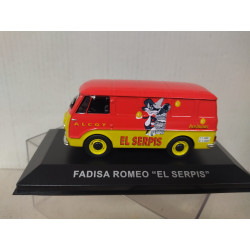 ALFA ROMEO FADISA EL SERPIS FURGONETAS ANTAÑO 1:43 ALTAYA IXO