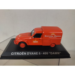 CITROEN DYANE 6 400 ACADIANE ESTRELLA DAMM FURGONETAS ANTAÑO 1:43 ALTAYA IXO