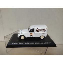 CITROEN 2CV FURGONETA CACAOLAT FURGONETAS ANTAÑO 1:43 ALTAYA IXO