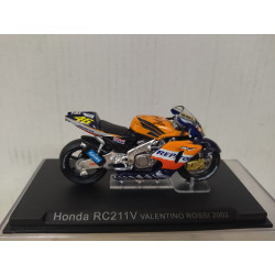 HONDA RC 211V 2002 MOTOGP VALENTINO ROSSI MOTO/BIKE 1:24 ALTAYA IXO DEFECTUOSA