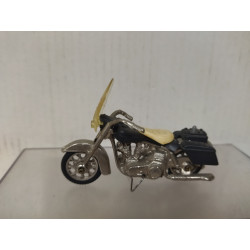 HARLEY DAVIDSON POLICIA MOTO/BIKE apx 1:64 GUISVAL NO BOX NO COMPLETA