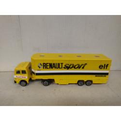 RENAULT SPORT FORMULA F1 CAR TRANSPORTER 1:55/apx 1:64 POLISTIL RJ112