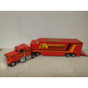 RACING CAR TRANSPORTER STTUTGART CAMION/TRUCK apx 1:64 MAISTO NO BOX