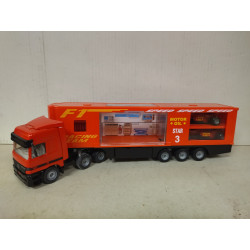MERCEDES-BENZ ACTROS FORMULA F1 TRANSPORTER 1:55/apx 1:64 SIKU 3916