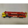RENAULT SAVIEM PS30 YELLOW TRANSPORT AUTOS 1:60/apx 1:64 MAJORETTE 3061 NO BOX