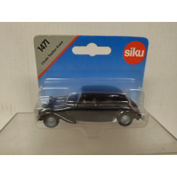 CITROEN TRACTION AVANT BLACK 1:55/apx 1:64 SIKU 1471 BOX