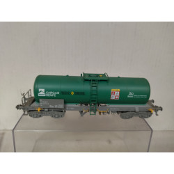 VAGON CISTERNA CARGAS RENFE 150 ANIVERSARIO 1:87 H0 ELECTROTREN 5814K SUCIO