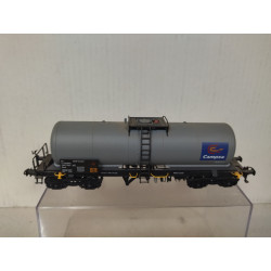 VAGON CISTERNA CAMPSA 1:87 H0 ELECTROTREN 5803K SUCIO