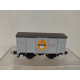 VAGON CERRADO OSRAM 1:87 H0 ELECTROTREN 1958 SUCIO