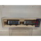 2 X VAGONES CERRADO EBRO CIA. DE AZUCARES 1:87 H0 ELECTROTREN 1985 SUCIO