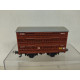 VAGON JAULA DE GANADO RENFE TIPO FG 1:87 H0 ELECTROTREN 1936 SUCIO