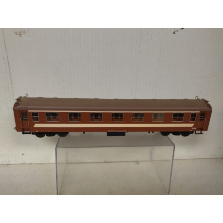 VAGON COCHE RENFE 6516 CLUB ELECTROTREN 1:87 H0 ELECTROTREN 5045K SUCIO