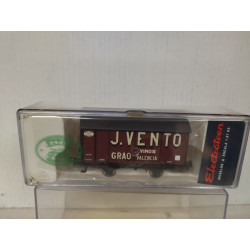 VAGON VINO PK J.VENTO 1:87 H0 ELECTROTREN 014 SUCIO