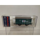 VAGON CERRADO VERMUT MARTINI 1:87 H0 ELECTROTREN 1957 SUCIO