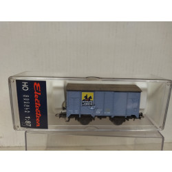 VAGON CERRADO NITRATO DE CHILE 1:87 H0 ELECTROTREN 1959 SUCIO