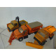 LOTE X 3 QUITANIEVES/SNOW PLOW apx 1:87 H0/1:72 USADOS Y SUCIOS/USED AND DIRTY