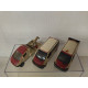 LOTE X 3 FURGONETAS TMB apx 1:87 H0/1:72 NO BOX USADOS Y SUCIOS/USED AND DIRTY