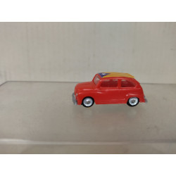 SEAT 600 ROJO INDEPENDENCIA 1:87 H0 EKO