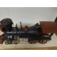 LOCOMOTORA DE VAPOR DE METAL apx 1:24/medidas 35 x 15 x 10 (DECORACION)