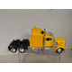 KENWORTH W900 YELLOW 6X4 CAMION/TRUCK 1:32 NEW RAY NO BOX DEFECT/TUBO ESCAPE