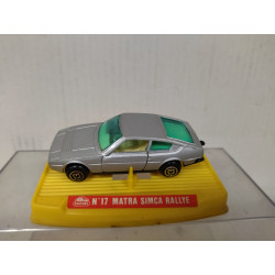 MATRA SIMCA BAGHEERA RALLYE SILVER 1:64 GUISVAL BOX