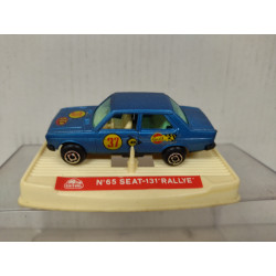 SEAT 131 RALLYE n37 AZUL 1:64 GUISVAL BOX