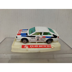 AUDI QUATTRO RALLYE BLANCO 1:64 GUISVAL BOX DEFECT/FALTA ALERON