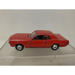 FORD MUSTANG RED 1:43 SOLIDO n147 VINTAGE/V FOTO/NO BOX