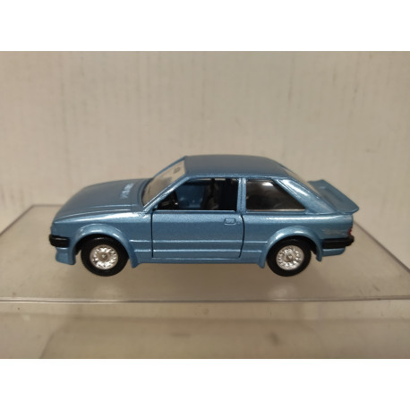 FORD ESCORT RS TURBO BLUE MET 1:43 SOLIDO NO BOX