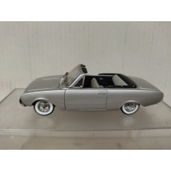 FORD TAUNUS 1957 17M CABRIOLET SILVER 1:43 SOLIDO NO BOX