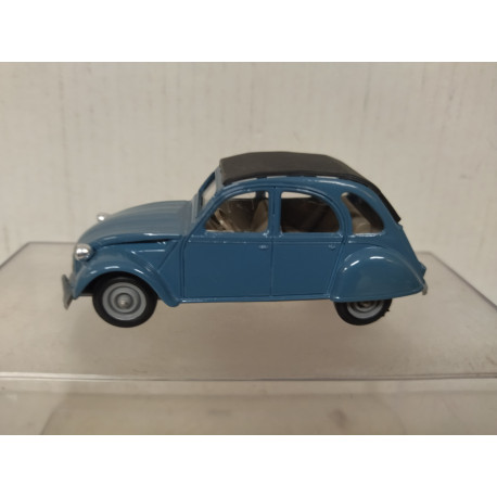 CITROEN 2CV6 BLUE 1:43 SOLIDO NO BOX