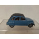 CITROEN 2CV6 BLUE 1:43 SOLIDO NO BOX