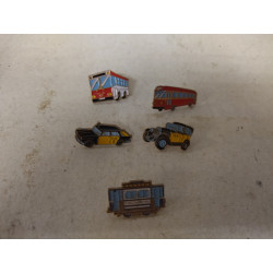 LOTE X 5 PIN BARCELONA TAXI BUS TRANVIA (1) SIN CIERRE