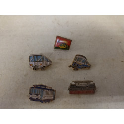LOTE X 5 PIN TREN/FERROCARIL (3) SIN CIERRE