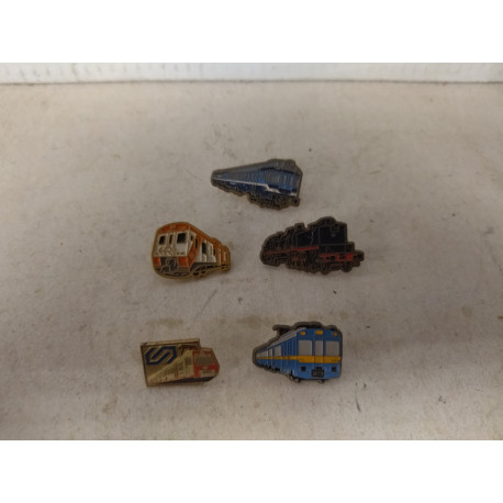 LOTE X 5 PIN TREN/FERROCARIL (4) SIN CIERRE