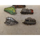 LOTE X 5 PIN TREN/FERROCARIL (5) SIN CIERRE
